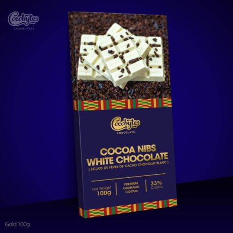 Cocoa Nibs White Chocolate
