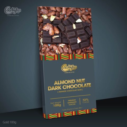Almond Nut  Dark Chocolate (72%)