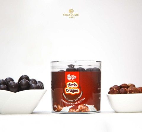 Hazelnut covered Dark Chocolate
