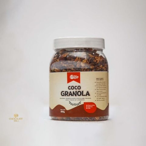 COCOBYTES COCO GRANOLA with COCOA NIBS